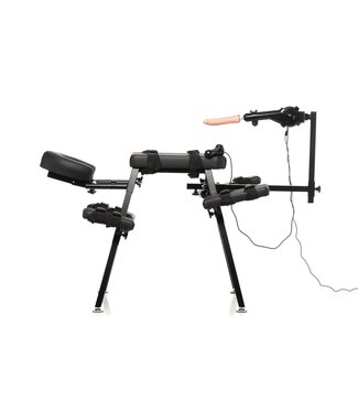 XR Brands XR Brands - Obedience Bench Met Seksmachine - Zwart