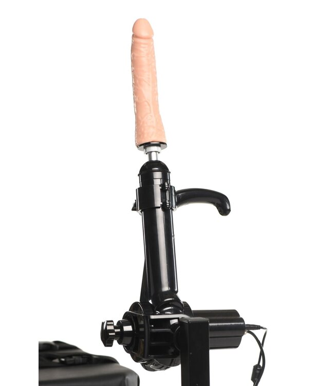 XR Brands XR Brands - Obedience Bench Met Seksmachine - Zwart