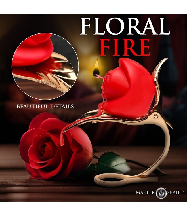 XR Brands XR Brands - Rozenkaars met Houder - Rood