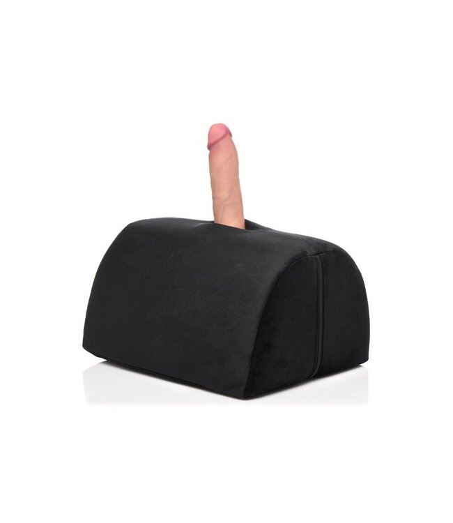 XR Brands Love Toy Kussen - Zwart