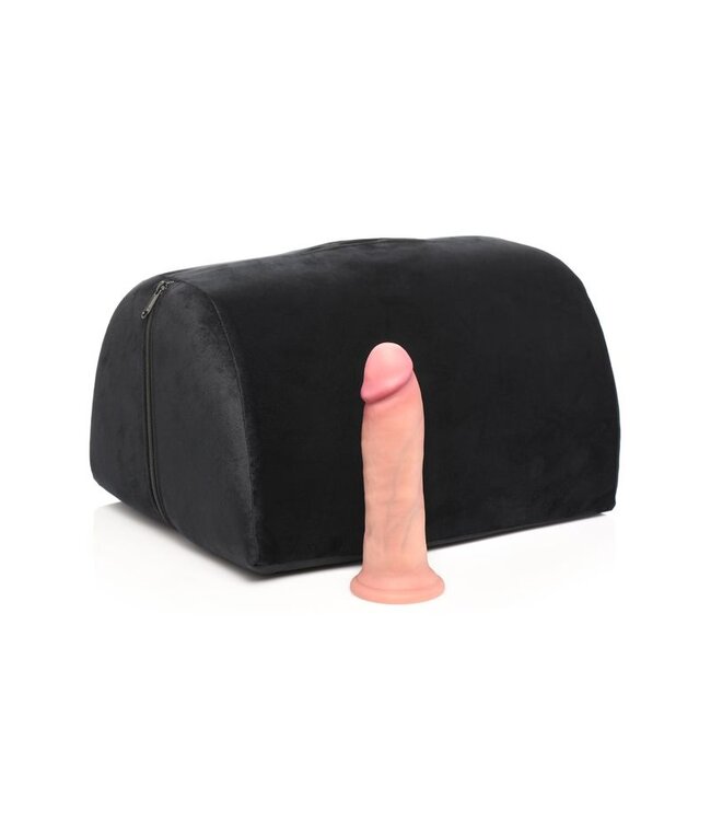 XR Brands Love Toy Kussen - Zwart