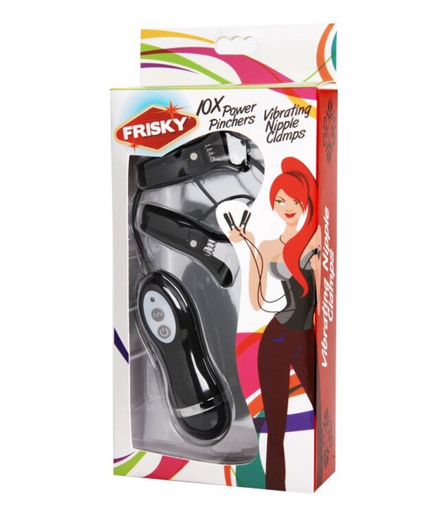 XR Brands Power Pinchers Vibrerende Tepelklemmen