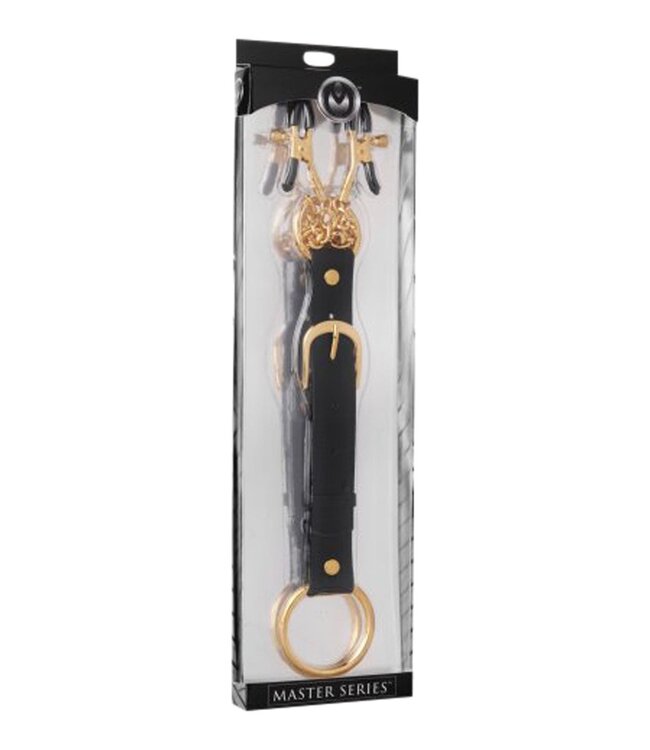 XR Brands Penitentiary Tepelklemmen Met Cockring