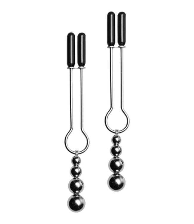 XR Brands Sierlijke kralen tepelklemmen