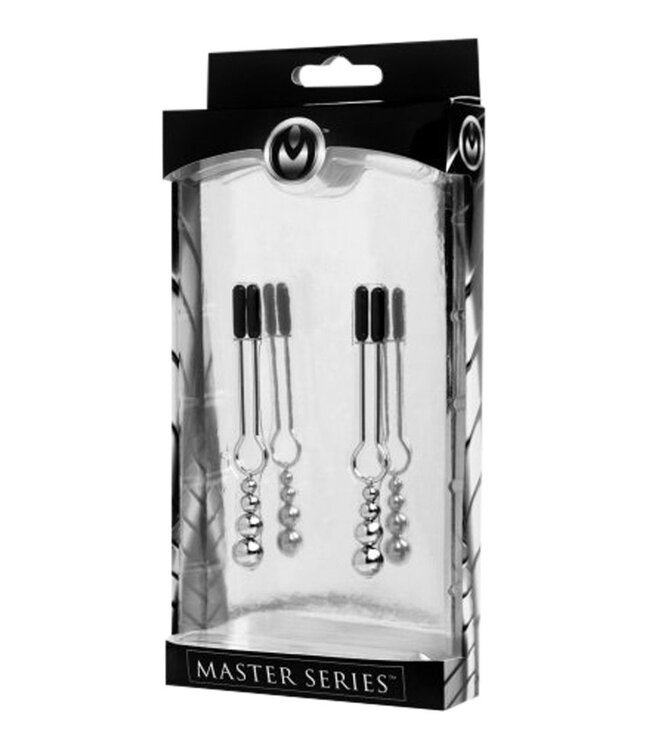 XR Brands Sierlijke kralen tepelklemmen