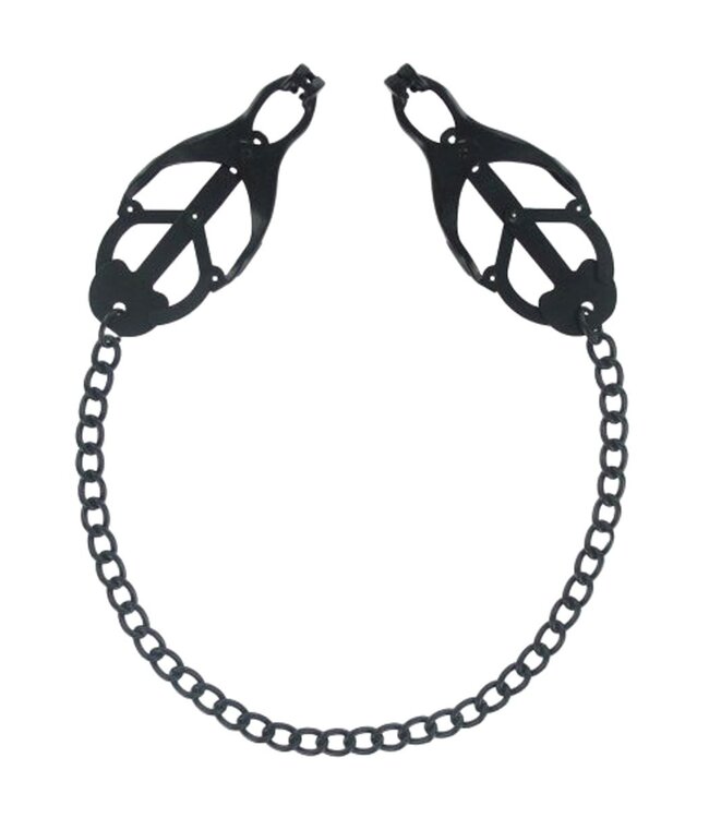 XR Brands Master Series - Monarch Noir Nipple Vice