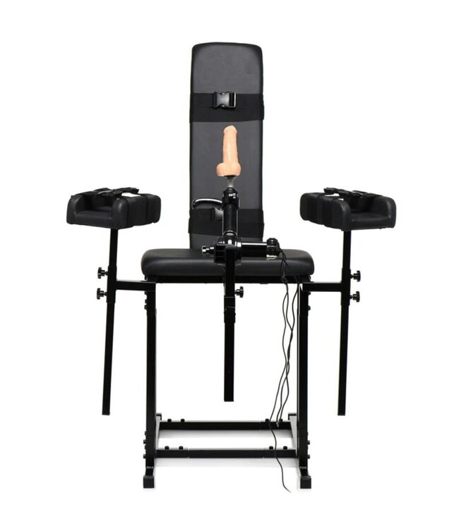 XR Brands Obedience Chair Met Sex Machine