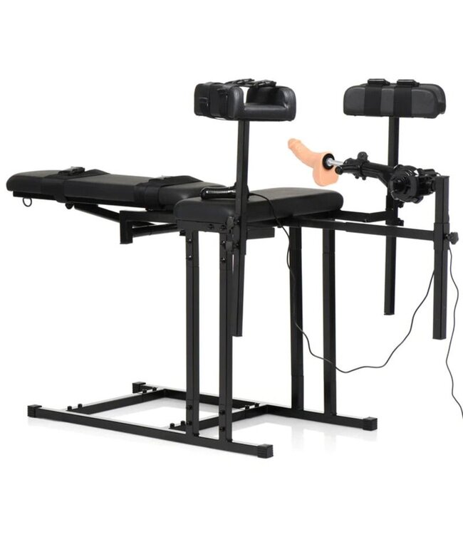 XR Brands Obedience Chair Met Sex Machine