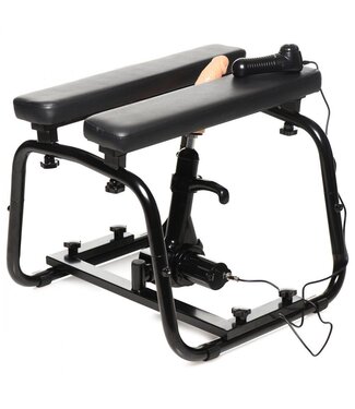 XR Brands Deluxe Bangin' Bank met Multispeed Sex Machine