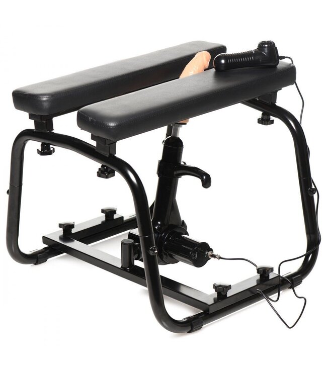 XR Brands Deluxe Bangin' Bank met Multispeed Sex Machine