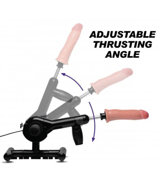 XR Brands Lovebotz - Pro-Bang Seksmachine met Afstandsbediening