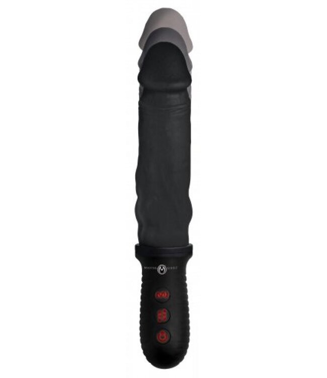XR Brands Automatische Stotende Vibrator Met Handvat
