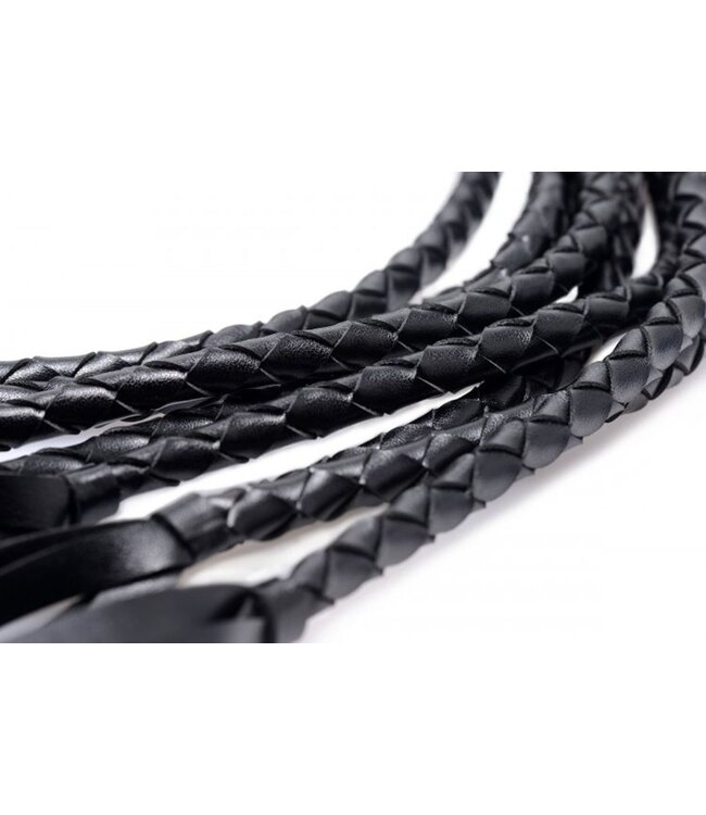 XR Brands Lange Gevlochten Flogger