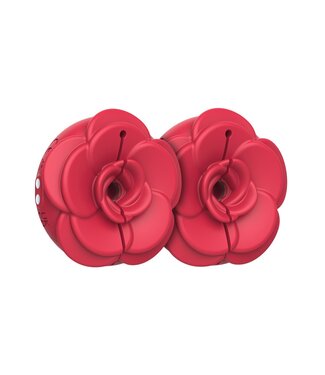 Teazers Teazers - Vibrating Nipple Clamps - Rood