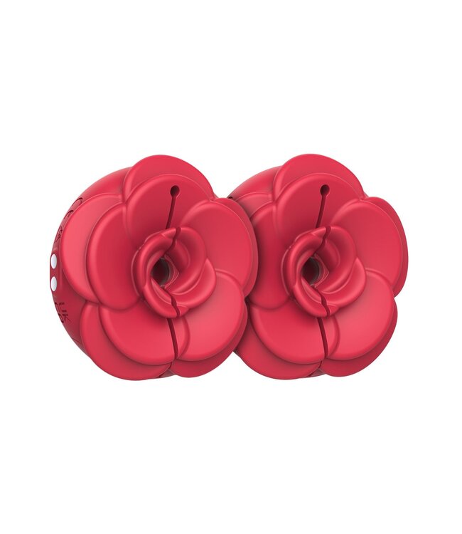 Teazers Teazers - Vibrating Nipple Clamps - Rood