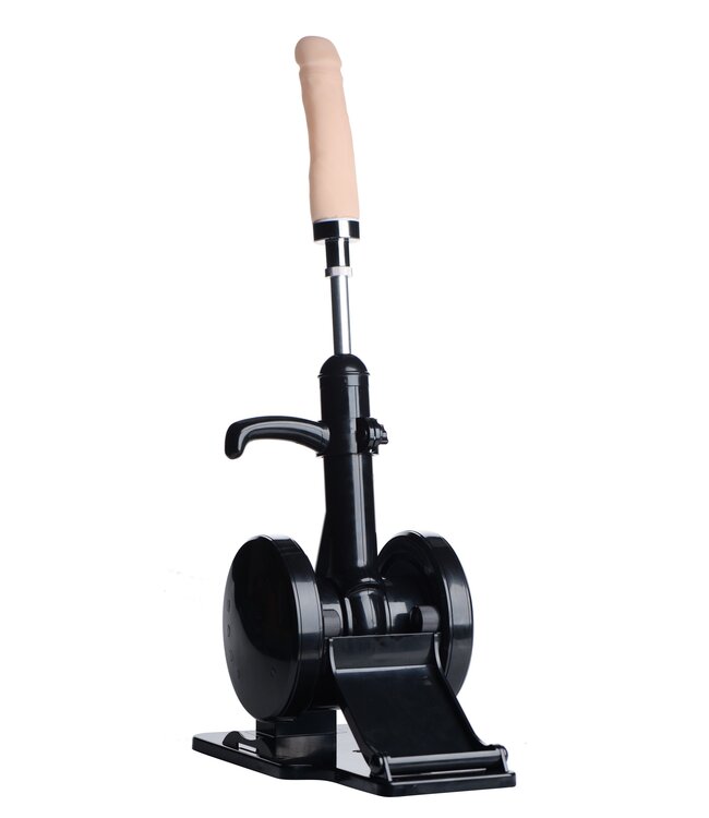 XR Brands XR Brands - Robo Fuk Verstelbare Sex Machine - Zwart