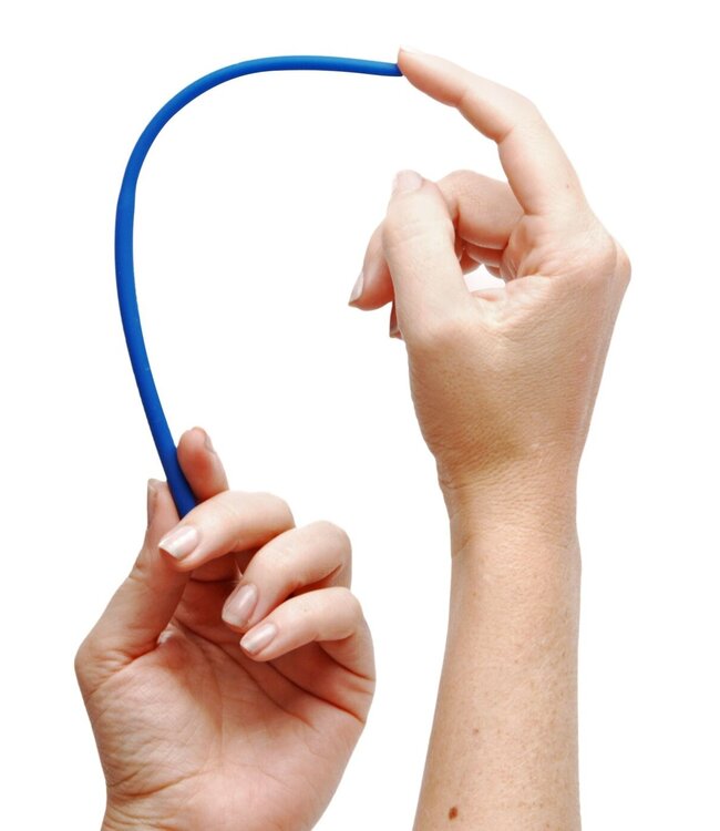 XR Brands Master Series - Invasion Siliconen Dilator Sound Trainer Set - Blauw