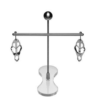 XR Brands XR Brands - Tower of Pain Tepelklemmen - Zilver