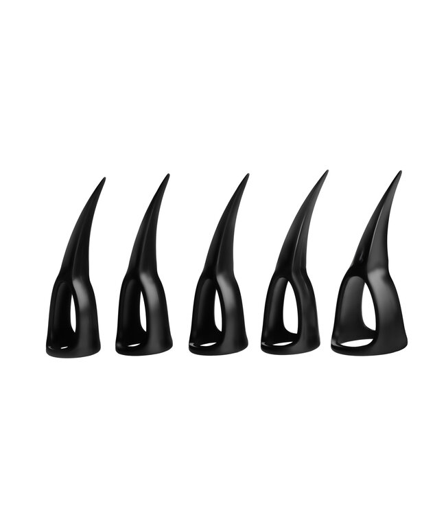 XR Brands XR Brands - Set van 10 Klauwen - Zwart