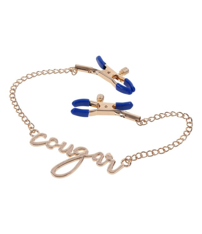 Sportsheets Sportsheets - Cougar Tepelklemmen - Goud