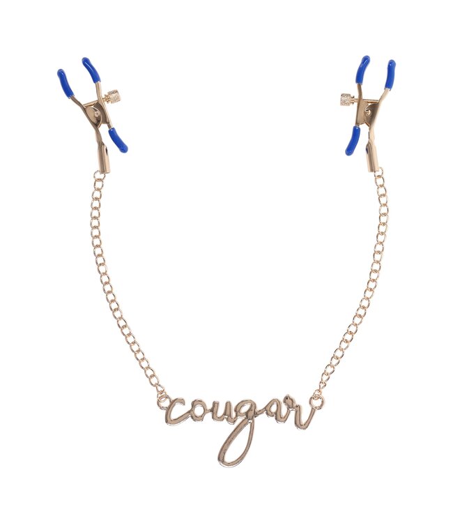 Sportsheets Sportsheets - Cougar Tepelklemmen - Goud