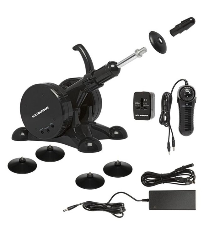 Doc Johnson Doc Johnson - VacULock Fuck Machine - Zwart