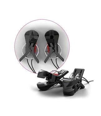 Mystim Mystim - Barry Bite Tepelklemmen - Zwart