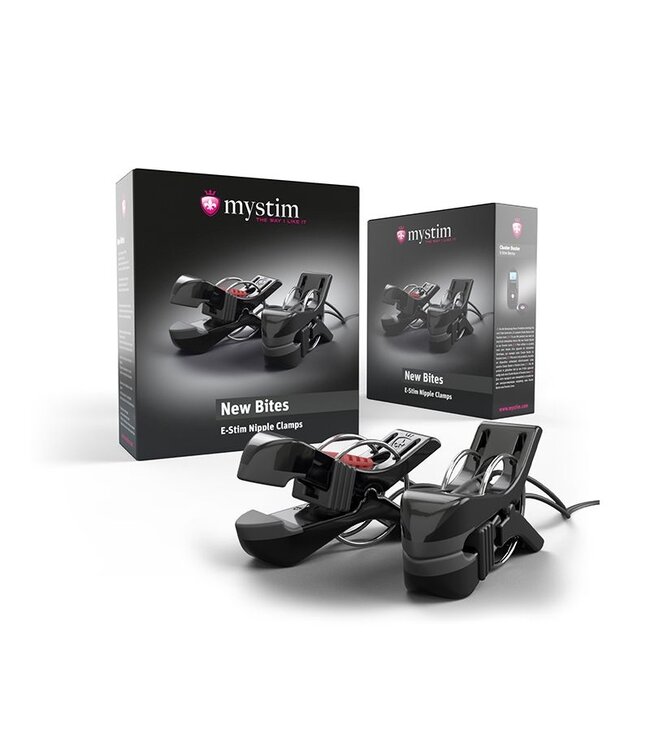 Mystim Mystim - Barry Bite Tepelklemmen - Zwart