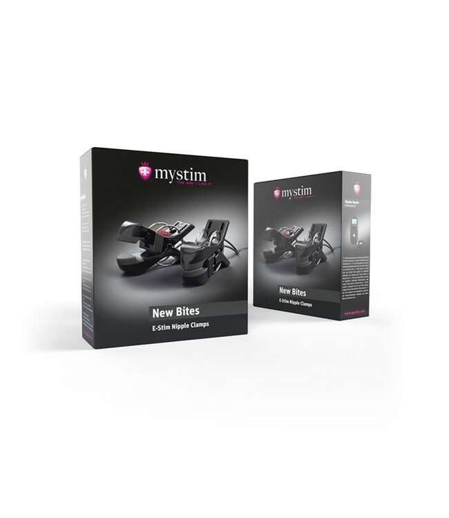Mystim Mystim - Barry Bite Tepelklemmen - Zwart