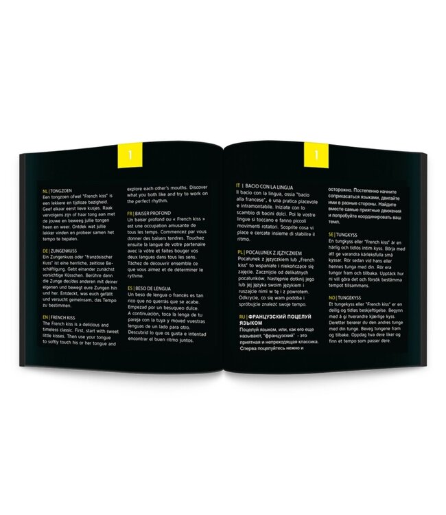 Tease & Please Sex Roulette Kiss (NL-DE-EN-FR-ES-IT-PL-RU-SE-NO)