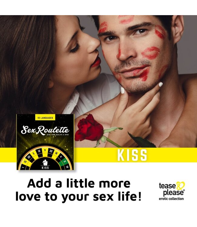 Tease & Please Sex Roulette Kiss (NL-DE-EN-FR-ES-IT-PL-RU-SE-NO)