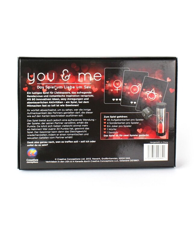 Creative Conceptions You & Me Spiel - Duitse Versie
