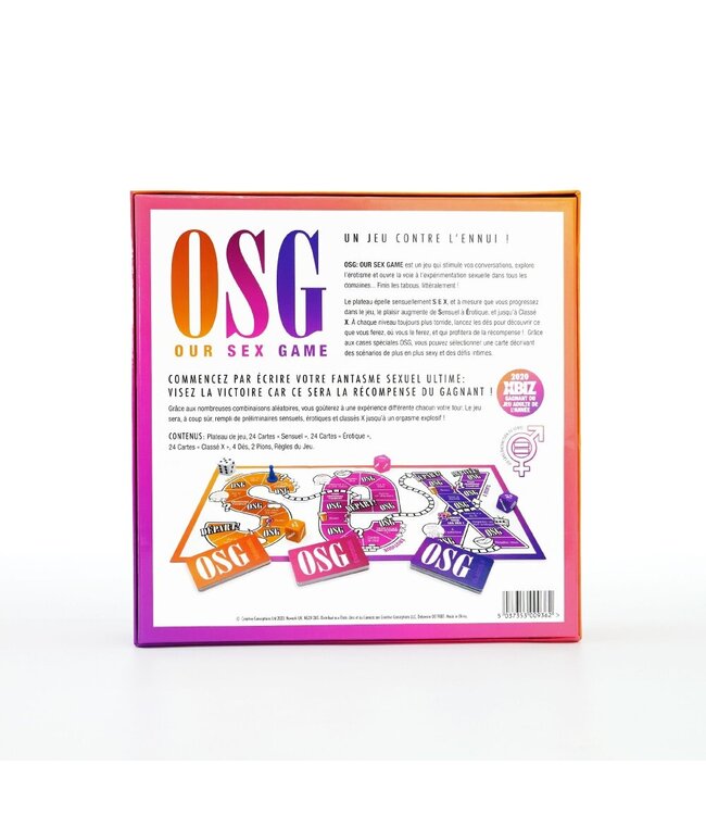 Creative Conceptions OSG Our Sex Game - French