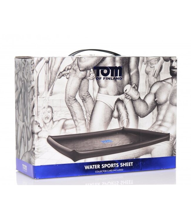 XR Brands Tom of Finland - Water Sports Sheet - Laklaken Met Opblaasbare Randen
