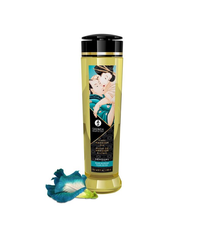 Shunga Shunga - Sensual Massage Olie Island Blossoms - 240 ml