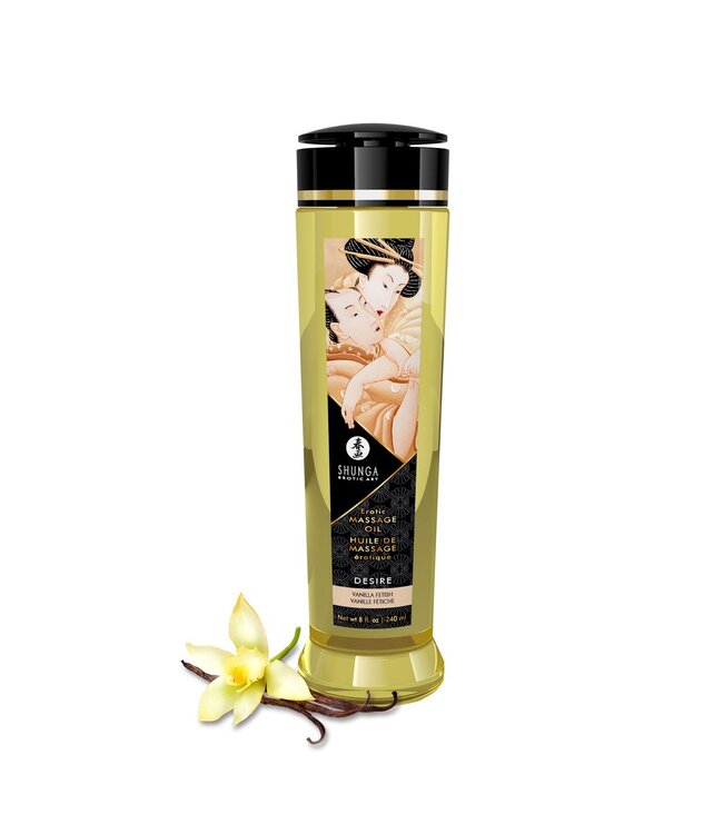 Shunga Shunga - Desire Massage Olie Vanilla - 240 ml
