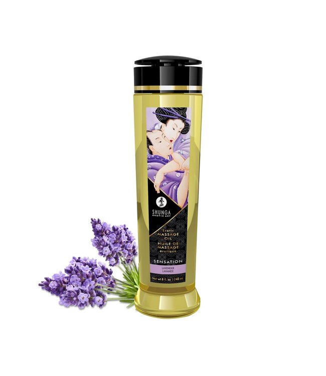 Shunga Shunga - Sensation Massage Olie Lavender - 240 ml