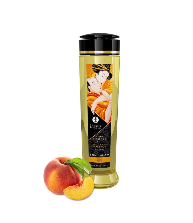 Shunga Shunga - Stimulation Massage Olie Peach - 240 ml