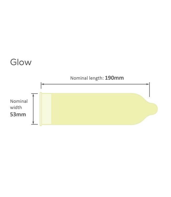 Pasante Pasante Glow Condooms - 12 stuks