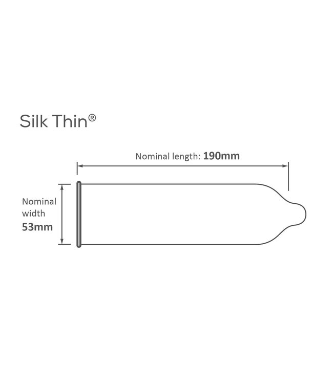 Pasante Pasante Silk Thin Condooms - 12 Stuks