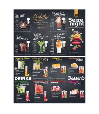 System JO System JO – Cocktail Menu – Brochure