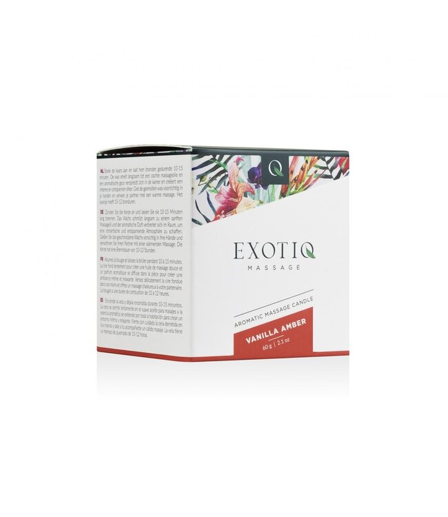 Exotiq Exotiq Massagekaars Vanille Amber - 60g