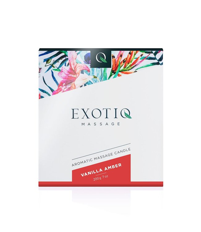 Exotiq Exotiq Massagekaars Vanille Amber - 200g