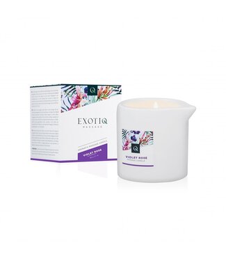 Exotiq Exotiq Massagekaars Violet Rose - 60g