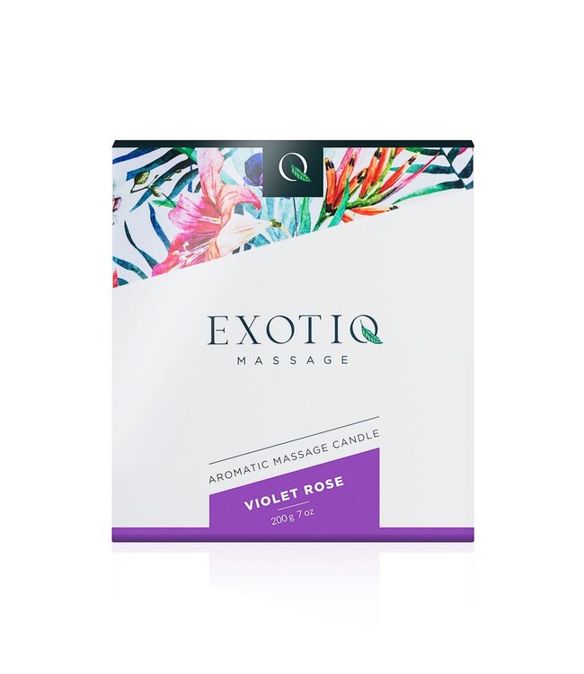 Exotiq Exotiq Massagekaars Violet Rose - 200g
