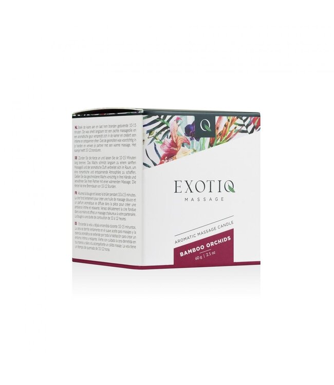 Exotiq Exotiq Massagekaars Bamboe Orchideeën - 60g
