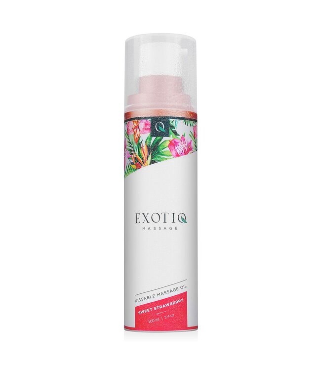 Exotiq Exotiq Massageolie Sweet Strawberry - 100 ml