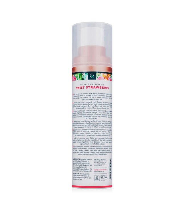 Exotiq Exotiq Massageolie Sweet Strawberry - 100 ml