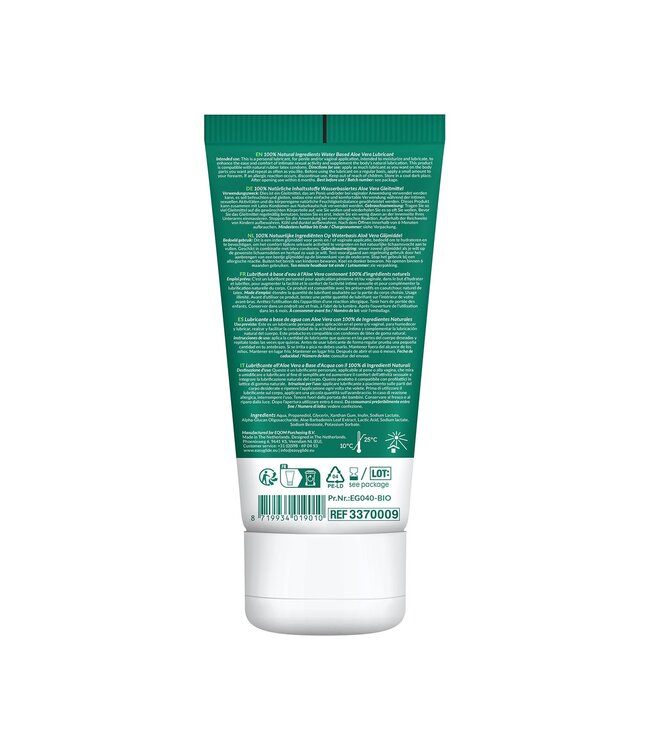 EasyGlide EasyGlide - Bio & Natural Glijmiddel op Waterbasis Aloë vera - 100 ml