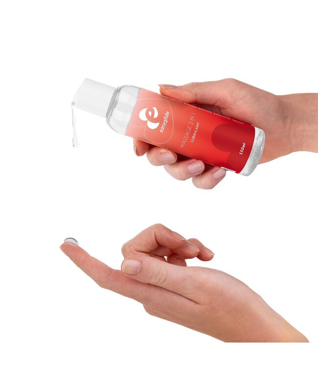 EasyGlide EasyGlide - 2 in 1 Massage En Glijmiddel Op Waterbasis - 150 ml